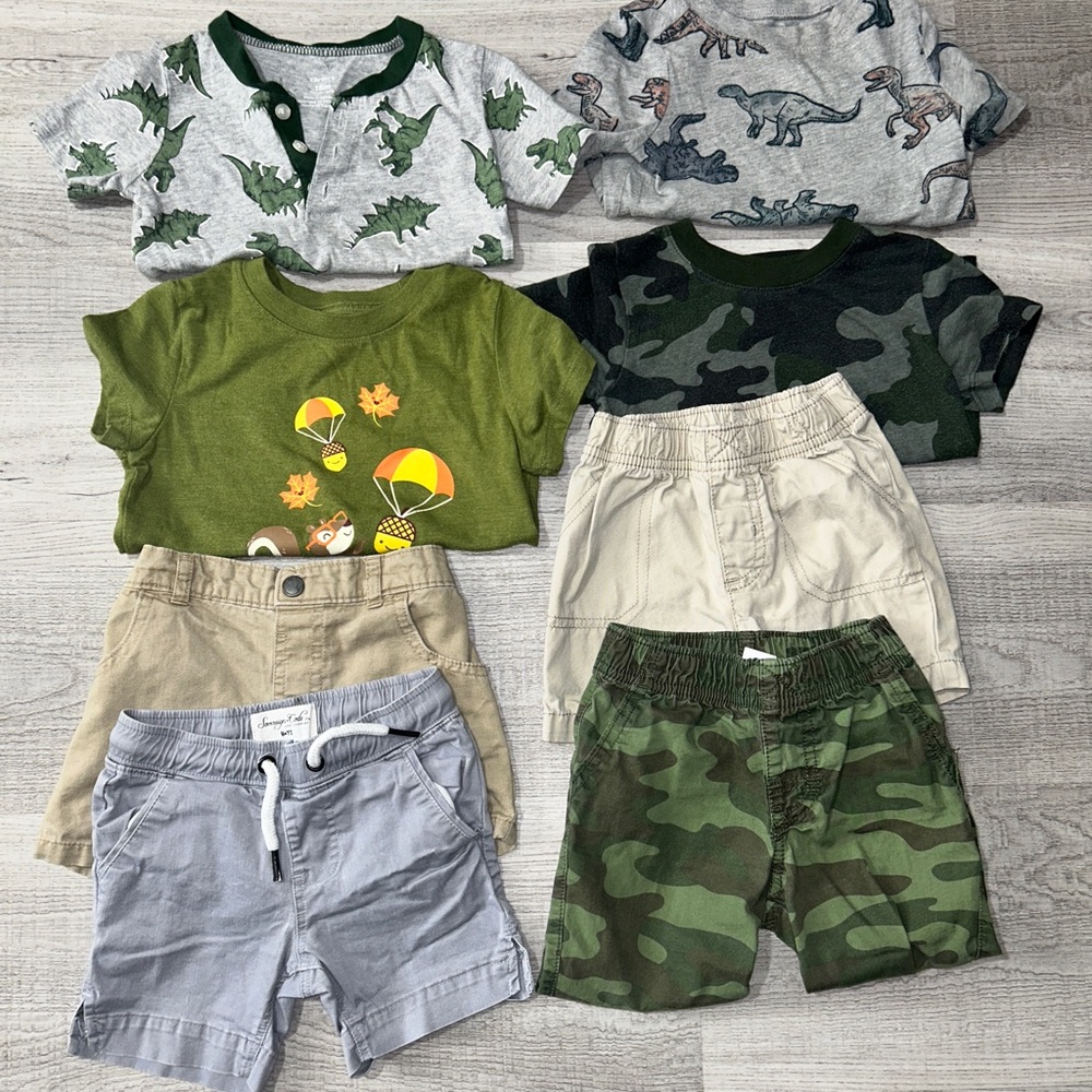 Baby boy clothes Lot size 12-18 Months